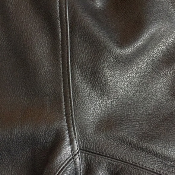 BRAND NEW Men’s REAL SOFT LEATHER COAT WITH  STRAIGHT BOTTOM. Gorgeous! - Picture 6 of 6